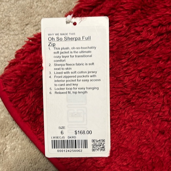 NWT Oh! So Sherpa Full Zip - Picture 2 of 4